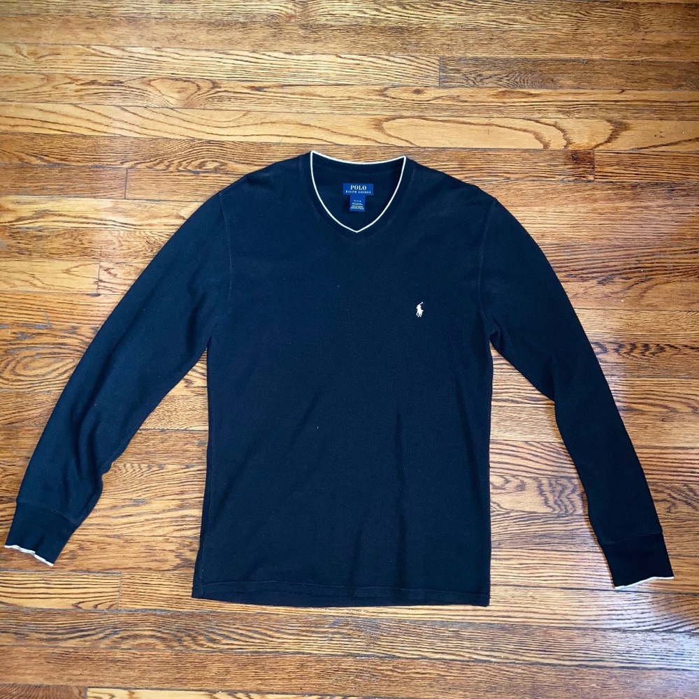 Polo V Neck Sweater